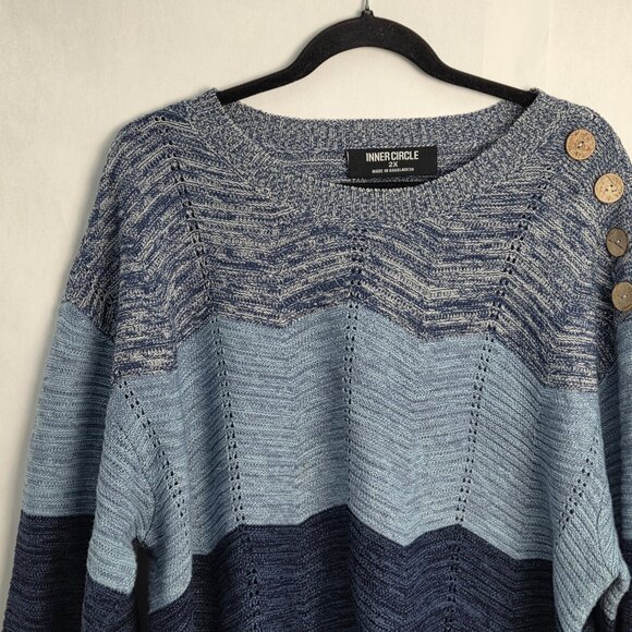 Inner Circle 2X Sweater - Blue - Picture 2 of 4